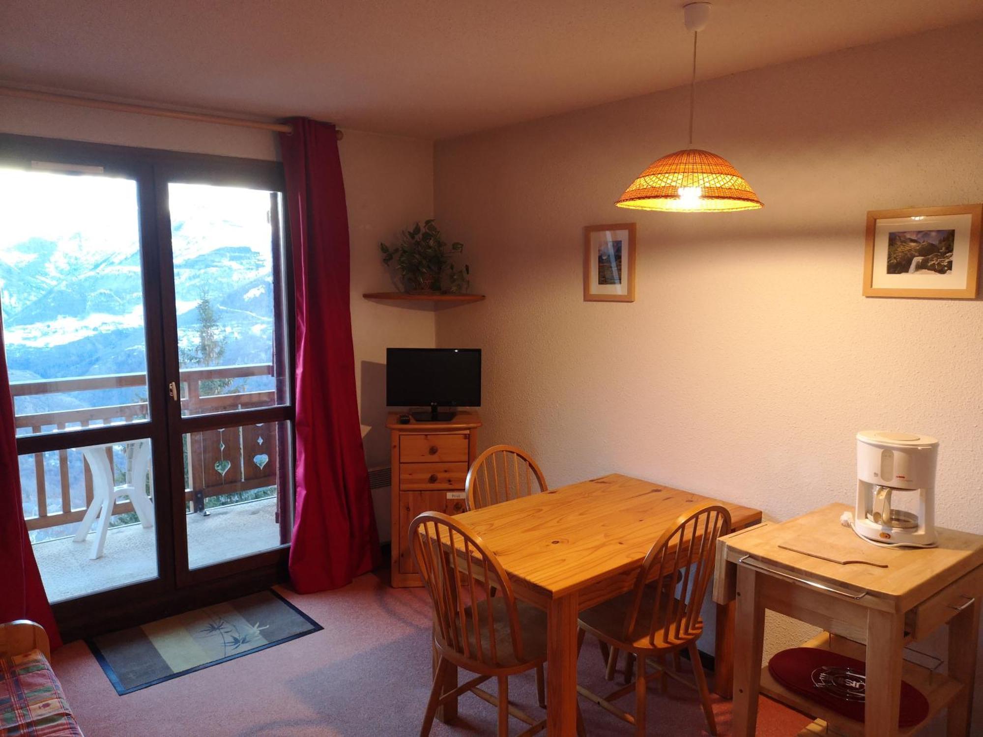 Studio Coin Montagne A Auris En Oisans Avec Vue Magnifique ภายนอก รูปภาพ