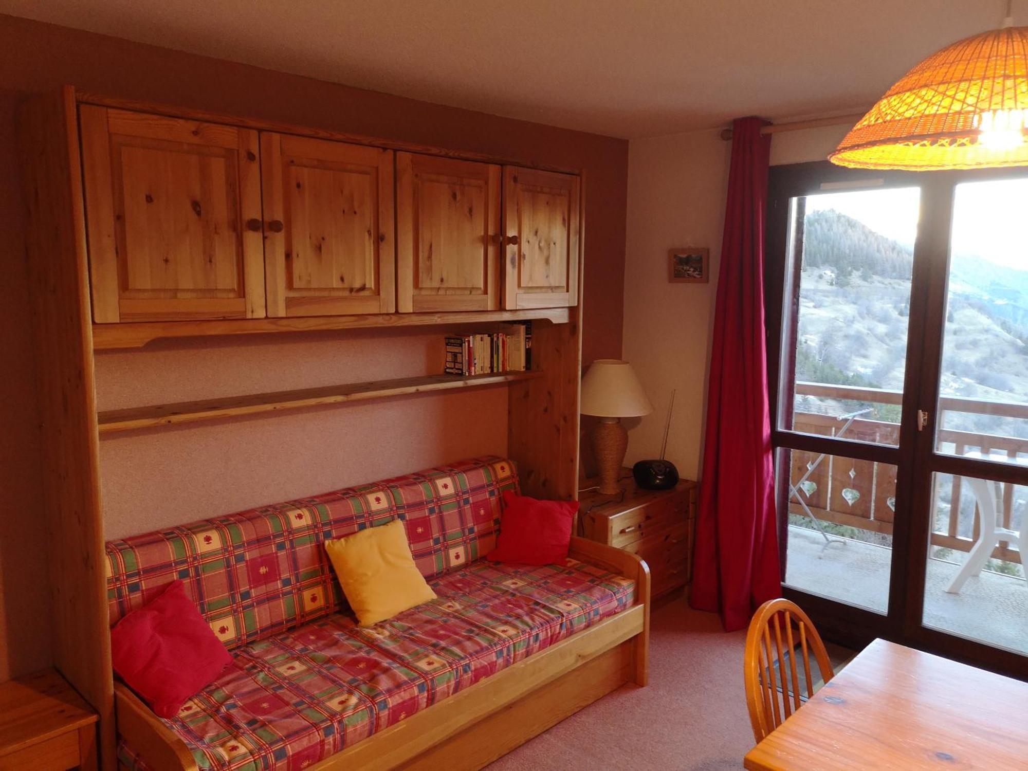 Studio Coin Montagne A Auris En Oisans Avec Vue Magnifique ภายนอก รูปภาพ